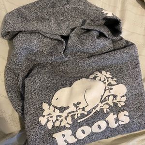 women’s roots salt & pepper hoodie
